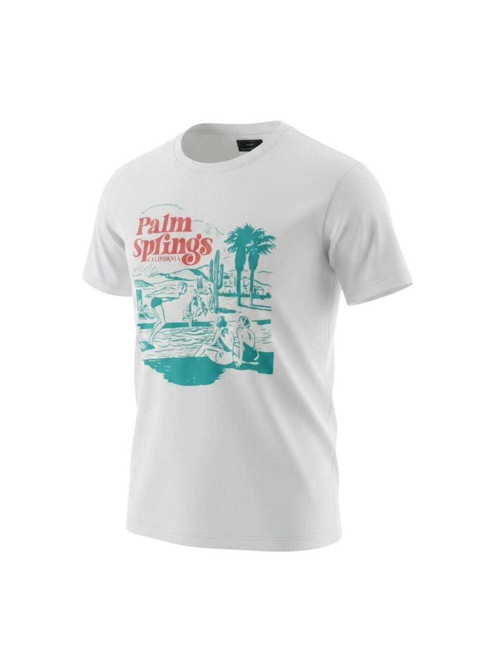 Retrobrand Palm Springs California Graphic T-Shirt Size Large